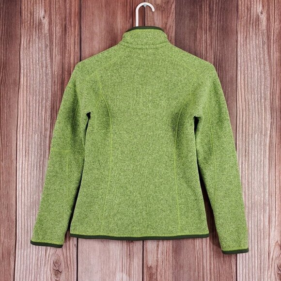 Patagonia Womens Size XS Better Sweater 1/4 Zip Pullover Green 25616 - Picture 6 of 14